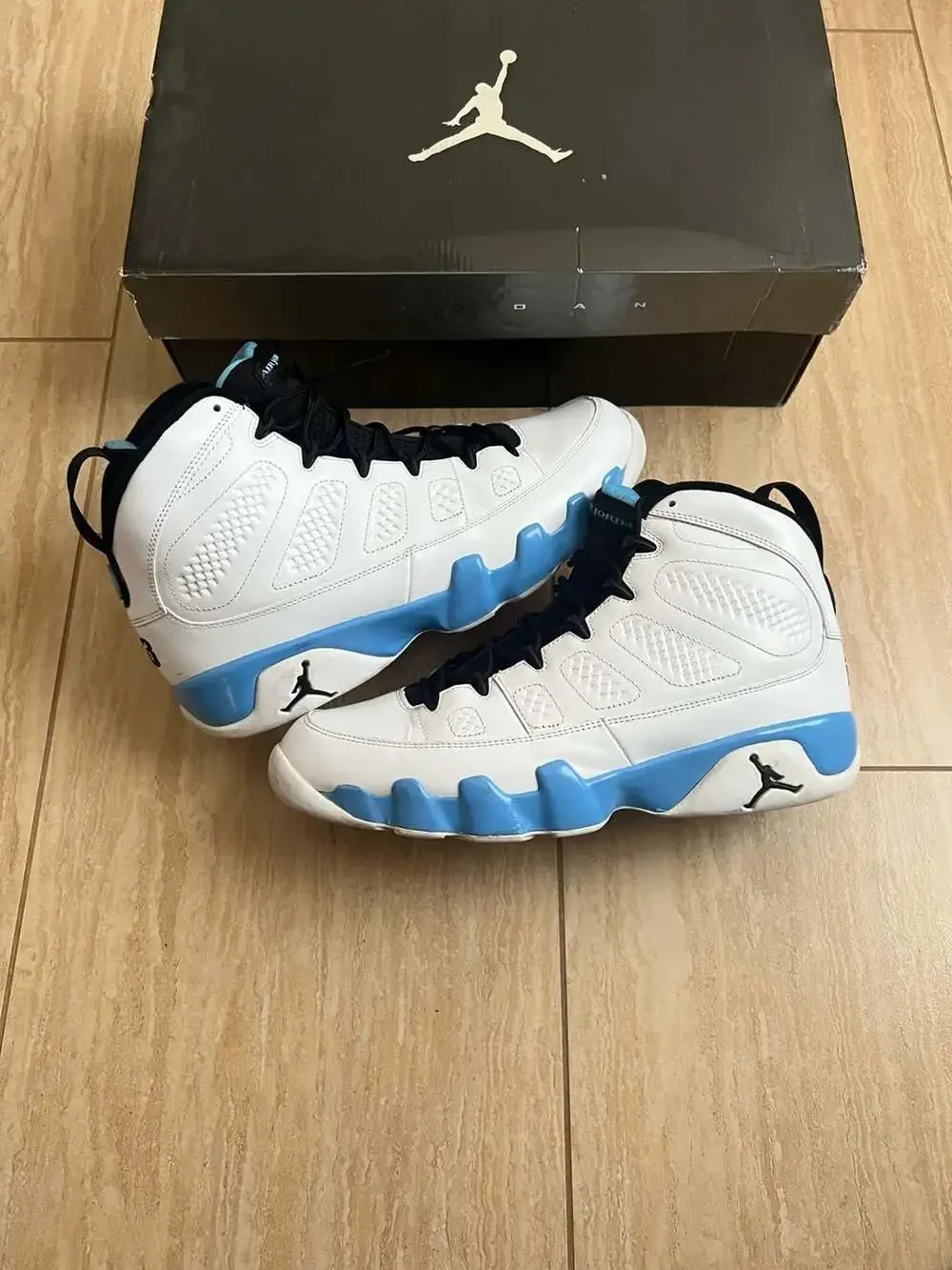 Size 11.5 - Air Jordan 9 Retro 'Powder Blue' 2010 Release